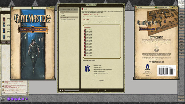 Fantasy Grounds - GameMastery Map Pack: Village
