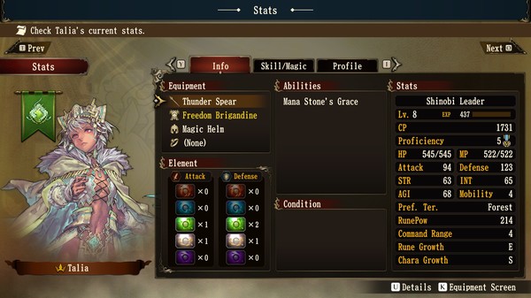 Brigandine The Legend of Runersia