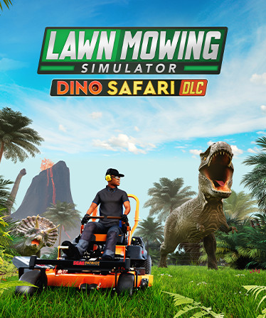 Lawn Mowing Simulator - Dino Safari