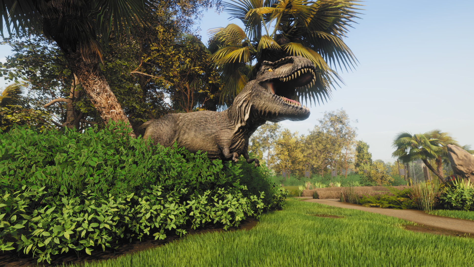 Lawn Mowing Simulator - Dino Safari Featured Screenshot #1