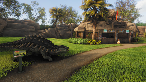 Lawn Mowing Simulator - Dino Safari