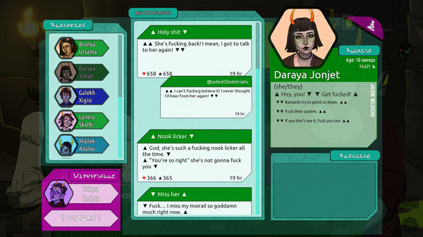 Screenshot z Friendsim 2