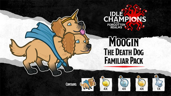 Idle Champions - Moogin the Death Dog Familiar Pack