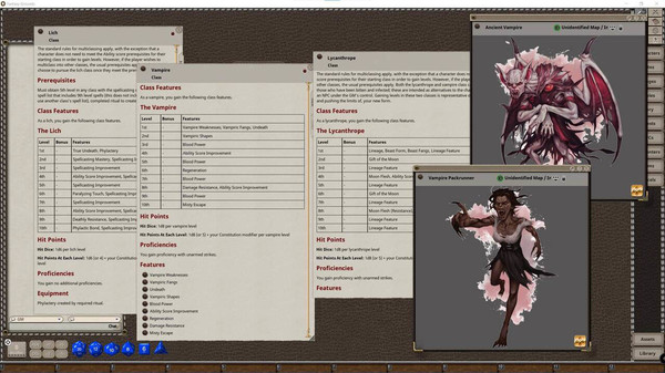 Fantasy Grounds - Ultimate Bestiary: The Dreaded Accursed