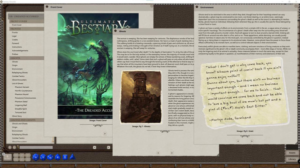 Fantasy Grounds - Ultimate Bestiary: The Dreaded Accursed