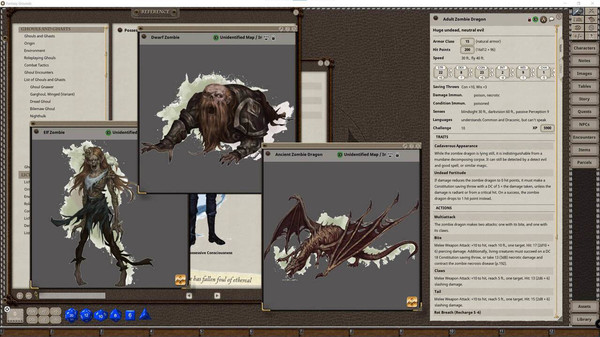 Fantasy Grounds - Ultimate Bestiary: The Dreaded Accursed