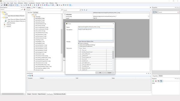 Age of Empires IV Content Editor screenshot 2