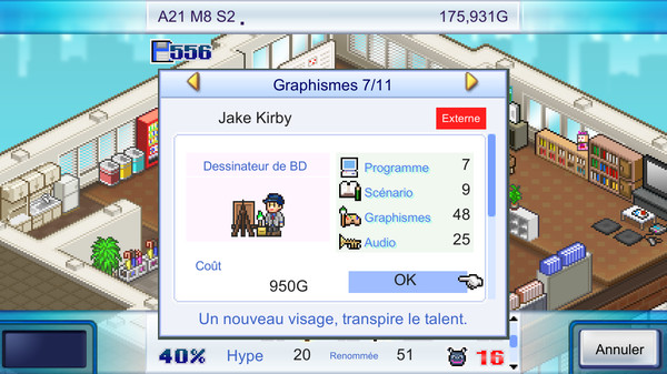 Screenshot Game Dev Story 2