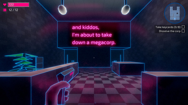 Screenshot z NEON STRUCT: Desperation Column