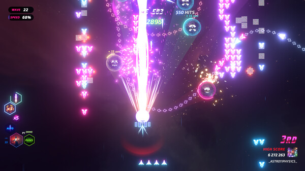 Screenshot 4 of WAVECADE - final gameplay screenshot
