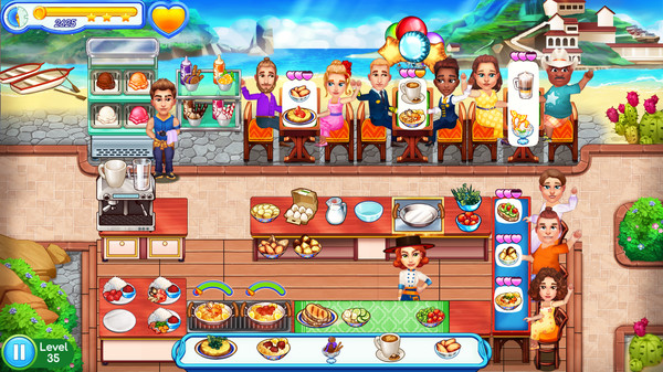 Screenshot z Claire's Cruisin' Cafe: High Seas Cuisine