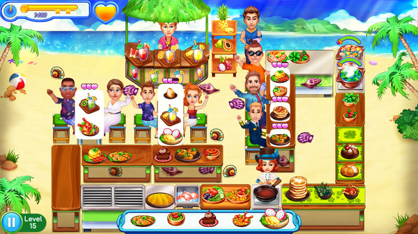 Screenshot z Claire's Cruisin' Cafe: High Seas Cuisine