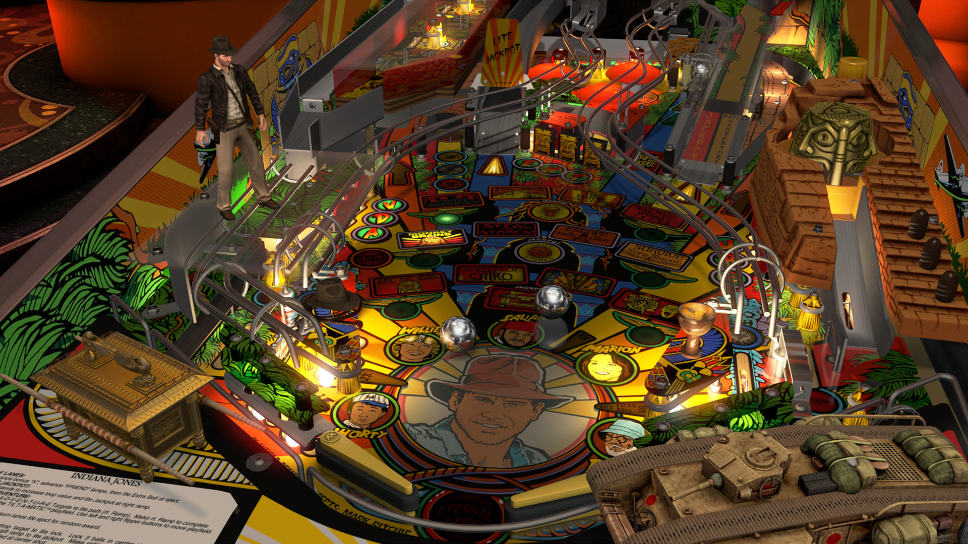 Pinball FX3 - Indiana Jones™: The Pinball Adventure Featured Screenshot #1