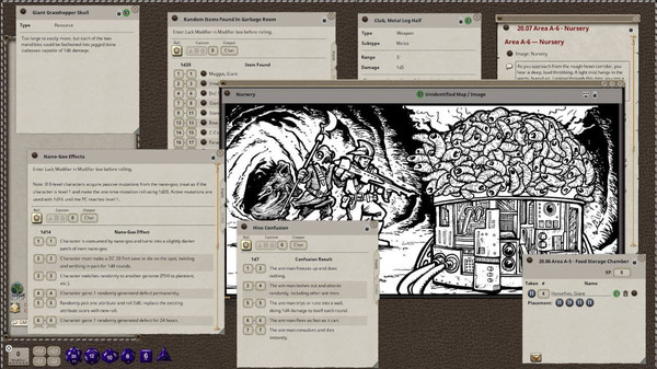 Fantasy Grounds - Mutant Crawl Classics #1: Hive of the Overmind