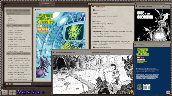 Fantasy Grounds - Mutant Crawl Classics #1: Hive of the Overmind