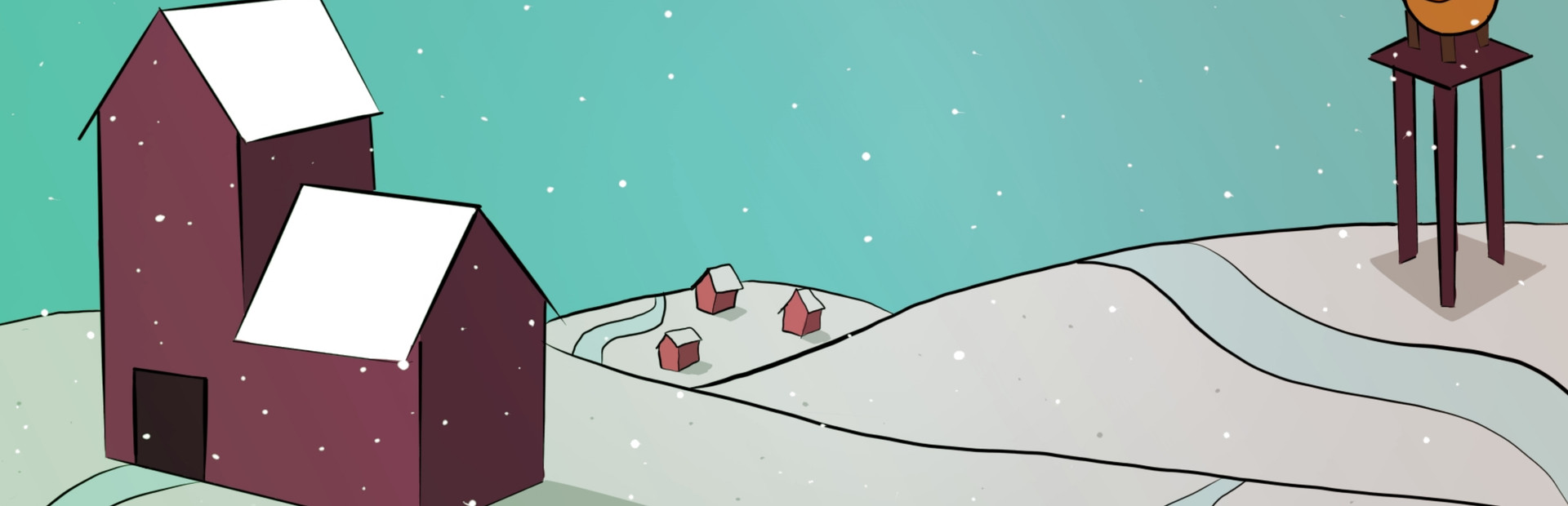 Winter and People