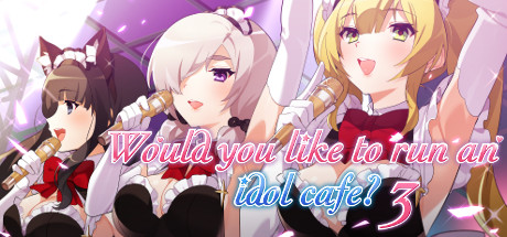 Would you like to run an idol café? 3 banner