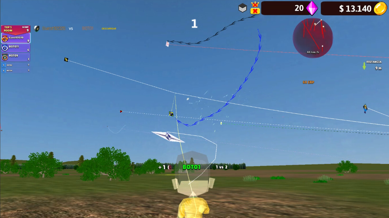CS Diamantes Pipas PC : Jogo de pipa screenshot #7