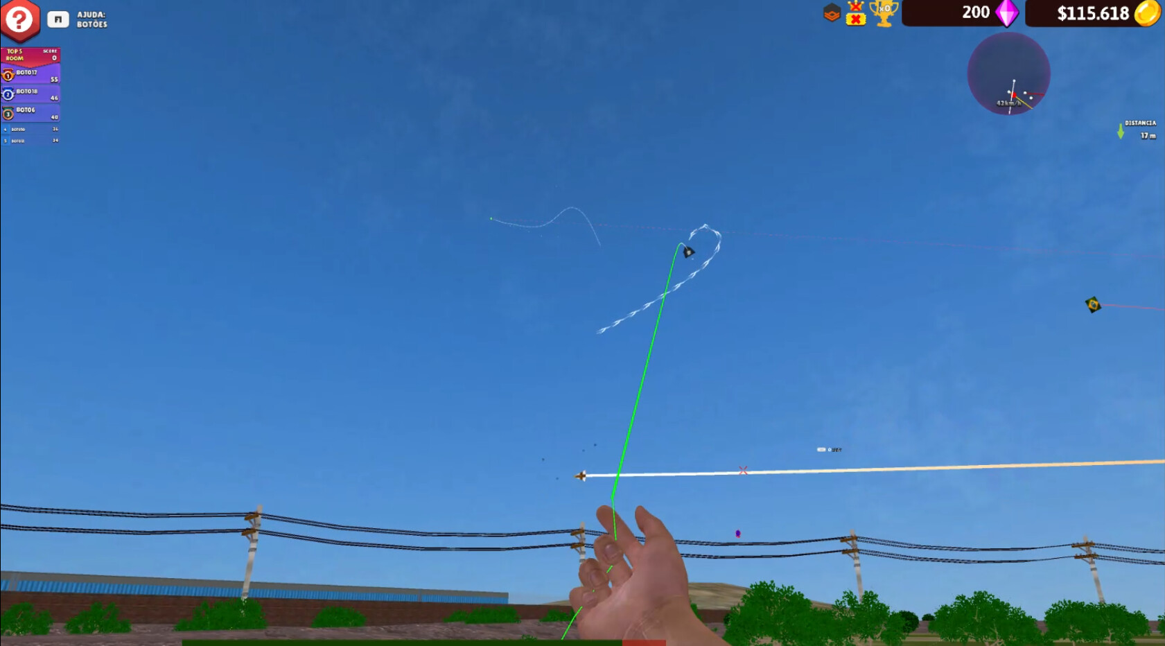 CS Diamantes Pipas PC : Jogo de pipa screenshot #1