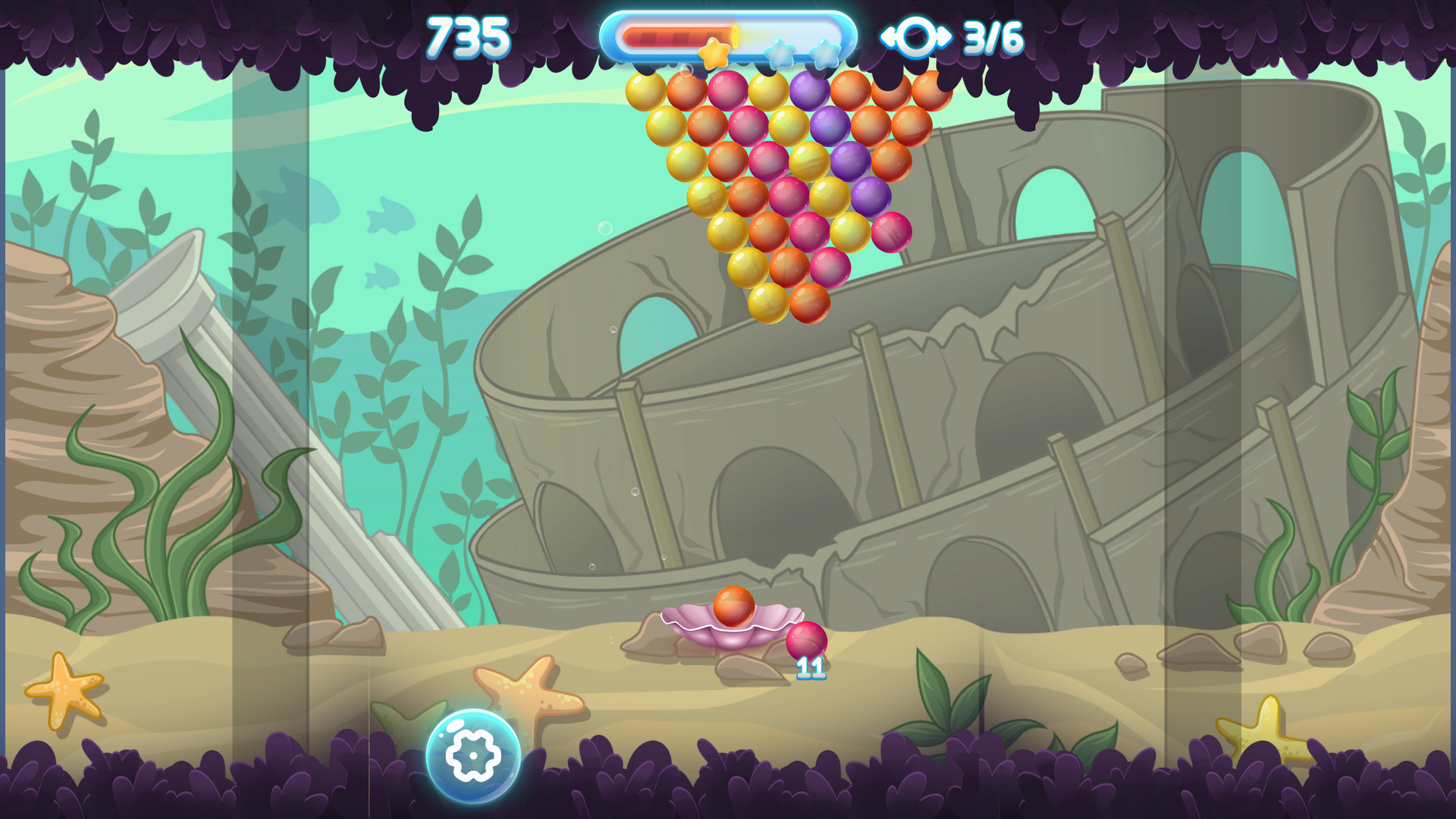 #7. Bubbles shot (Steam) 由: Vitok