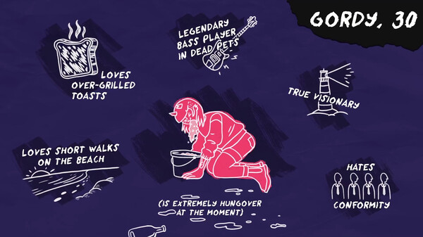 Dead Pets: A Punk Rock Slice of Life Sim