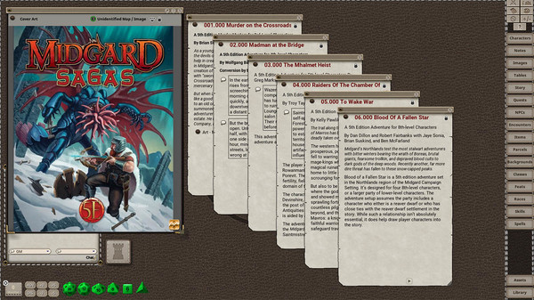 Fantasy Grounds - Midgard Sagas for 5th Edition