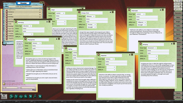 Fantasy Grounds - ICONS Superpowered Roleplaying: The Assembled Edition