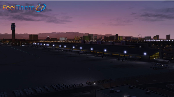 X-Plane 11 - Add-on: FeelThere - KLAS - Las Vegas International Airport screenshot 8