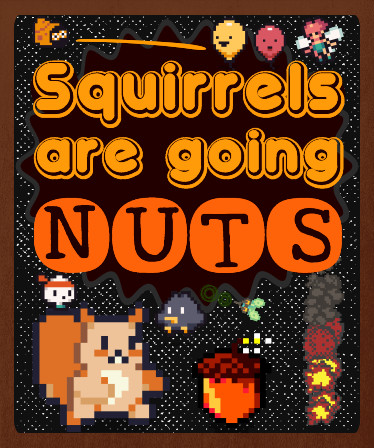 Squirrels are going nuts