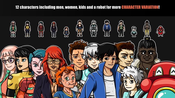 RPG Maker MV - Rinobers Futuristic Characters