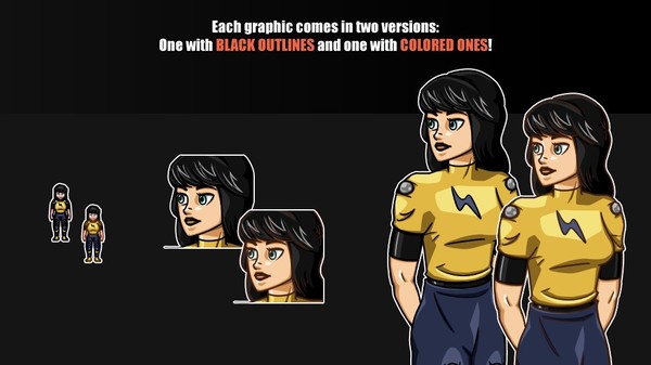 RPG Maker MV - Rinobers Futuristic Characters