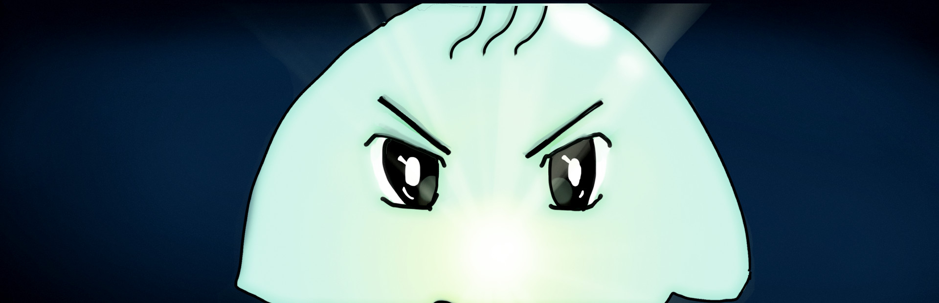 A lost jellyfish: Return to its parents