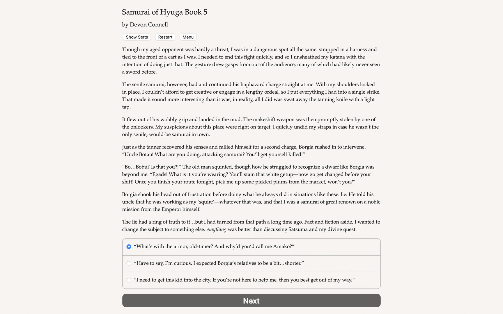 Samurai of Hyuga Book 5 Featured Screenshot #1