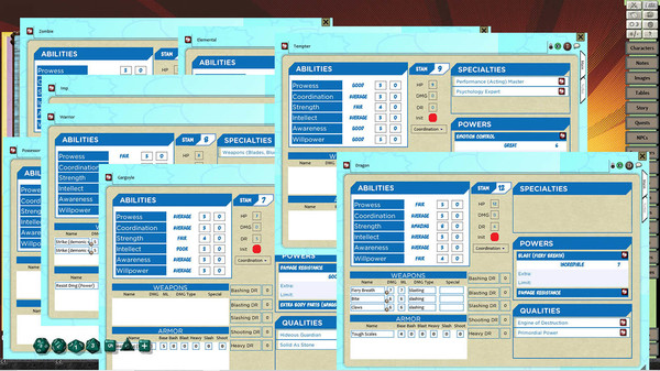 Fantasy Grounds - ICONS: A to Z
