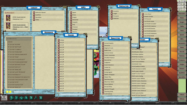 Fantasy Grounds - ICONS: A to Z