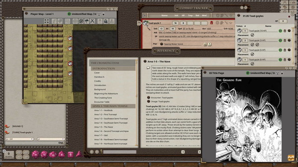 Fantasy Grounds - Dungeon Crawl Classics #77: The Croaking Fane