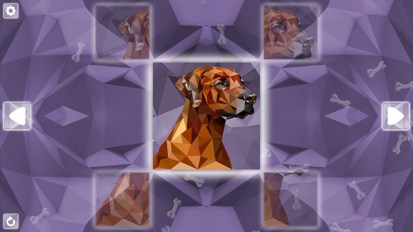 Скриншот 1 из игры Poly Puzzle: Dogs