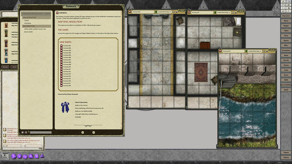 Fantasy Grounds - Pathfinder RPG - GameMastery Map Pack: Fortress