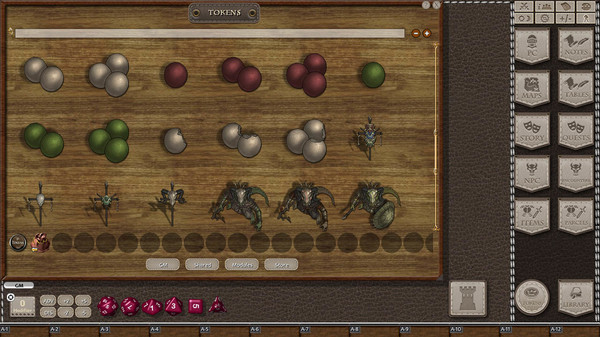 Fantasy Grounds - Jans Token Pack 25 - Swamp Creatures