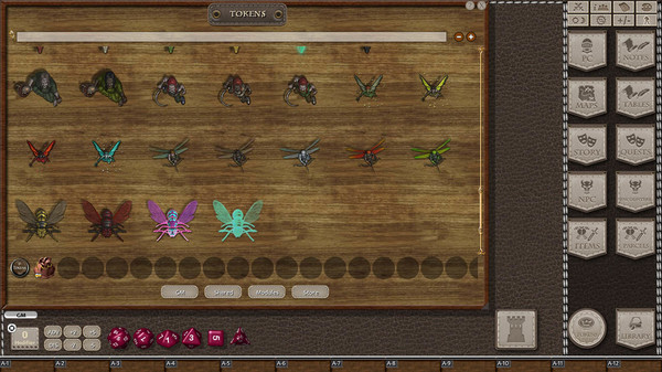 Fantasy Grounds - Jans Token Pack 26 - Forest Creatures