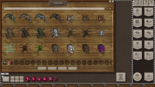 Fantasy Grounds - Jans Token Pack 26 - Forest Creatures
