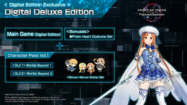SWORD ART ONLINE Fractured Daydream image