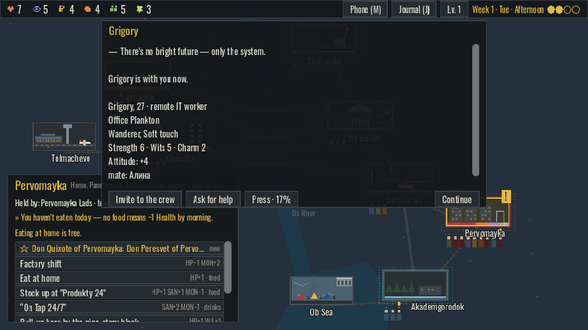 Deep Russian Depression screenshot #3