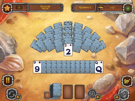 Screenshot z Pirate's Solitaire