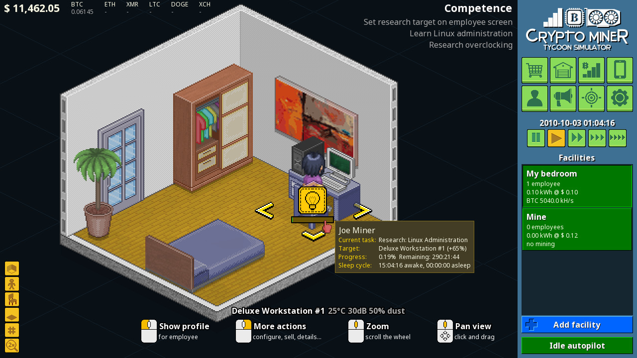 Crypto Miner Tycoon Simulator screenshot 0