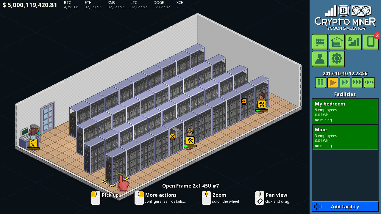 Crypto Miner Tycoon Simulator screenshot #2