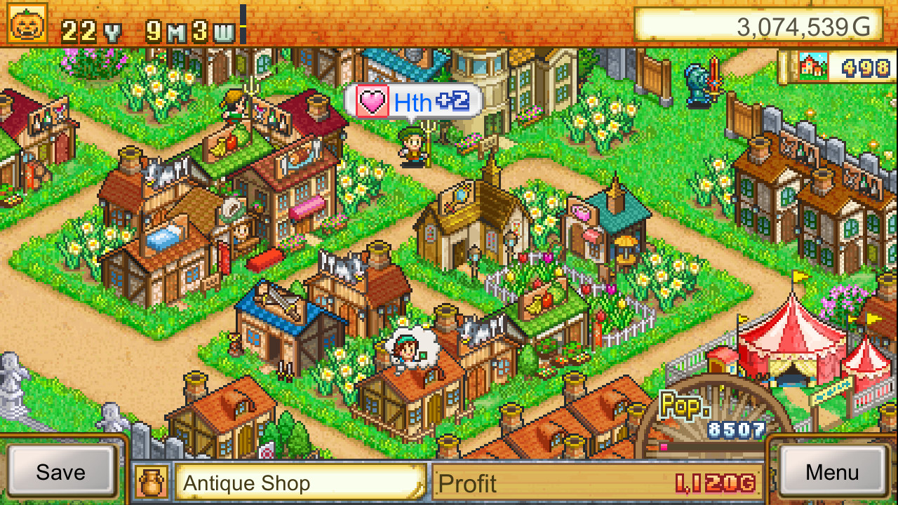 #4. Dungeon Village (Steam) 由: Kairosoft Co.,Ltd