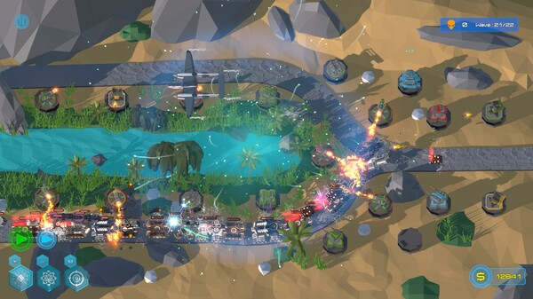 Screenshot z Planet TD