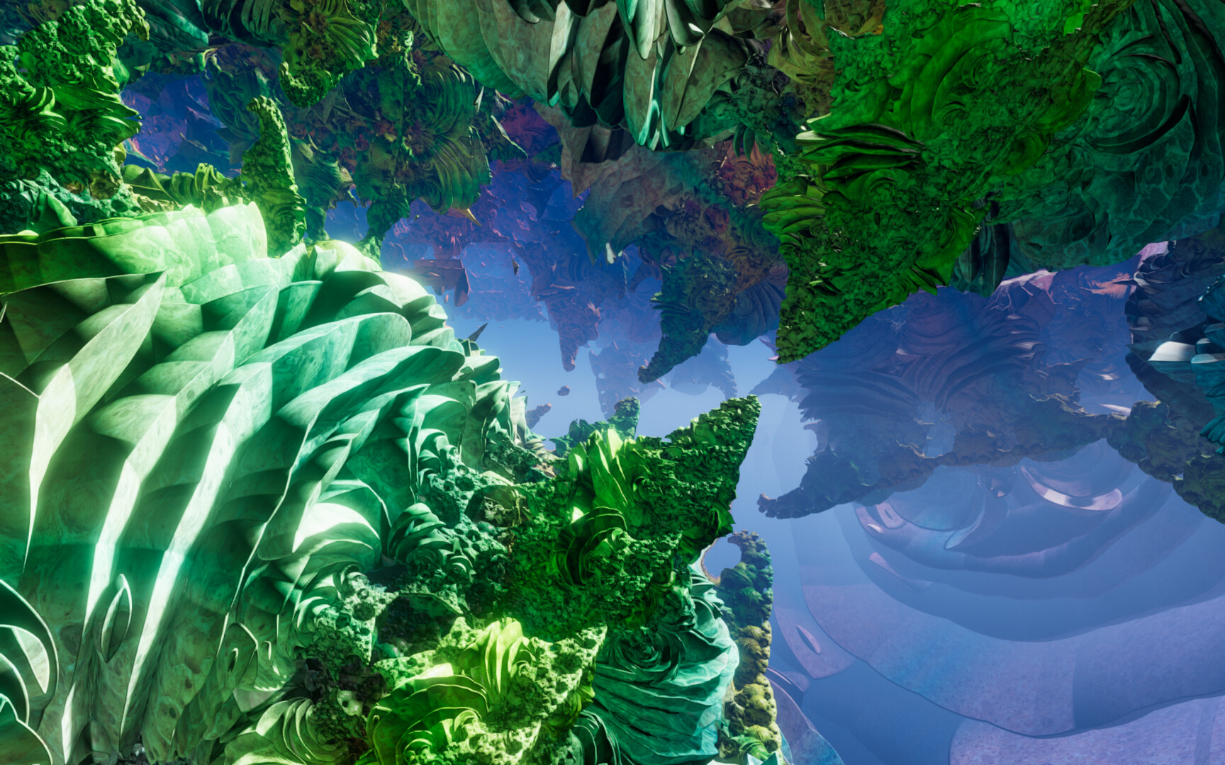 Fractal Fly - Undersea Forest Featured Screenshot #1