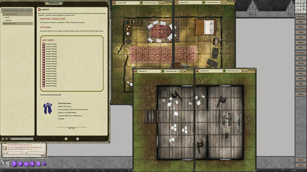 Fantasy Grounds - Pathfinder RPG - GameMastery Map Pack: Campsites
